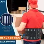 Sport Belt Comfort Anti-Skid Ergonomic Design Waist Spine Protection for Herniated Discs Sciatica Sports Injury Recovery with Lumbar Pad