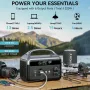 [US Direct] DaranEner NEOZ 300W Portable Power Station 179.2Wh/56000mAh LiFePO4 Battery, Fast Charging with 3 Input/6 Output Ports