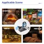 IPRee Solar Lighting System Solar LED Lights Emergency Power With Solar Panel Rechargeable Bulb Flashlight For Home Outdoor Camping