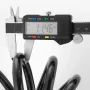 ROCKBROS Bicycle Lock Portable Anti-theft Ring Lock with 2 Keys Safety Lock for MTB Bike Motorcycle