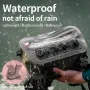 ZANLURE Large Capacity Fishing Tackle IPX6 Waterproof Bag Outdoor Waist Fanny Pack Crossbody Bag Lures Line Box Storage for Hiking Camping Fishing