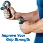 R-type Adjustable Hand Gripper Exercise 11-132 Lbs (5-60kg) Countable Spring Finger Gripper Muscle Trainer Rehabilitation Training Fitness Equipment