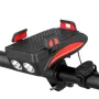 Luzes de bicicleta 4 em 1 4000 mAh USB LED recarregáveis MTB Road Bike à prova d'água Ciclismo Faróis dianteiros Lâmpada