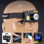 Outdoor Super Bright Multi-function Fishing Intelligent Sensing Headlamp Rechargeable Long Battery Life Work Light Inspection Light