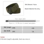 ENNIU Military Equipment Belt Men Elastic Nylon Tactical Belts For Jeans Pants Solid Strap Canvas Double Ring Metal Buckle Waist Belt