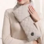 TENGOO Cachecol aquecedor de cintura e barriga com controle de 3 níveis, cachecol aquecido para pescoço, alimentado por USB, aquecedor elétrico para pescoço, almofada de aquecimento para mulheres e homens