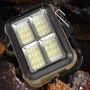 Portable Lamp Portable Work Lamp Solar Energy USB Emergency Charging Outdoor Rain Proof Camping Strong Light