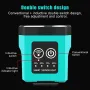 Bikight LED+COB Smart Sensor Mini lampada frontale portatile con ricarica USB e induzione, lampada da pesca, da corsa, con clip, impermeabile, da campeggio, da lavoro