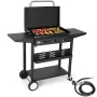 3 Burner Gas Griddle,23''Outdoor Propane Griddle with Hood,Portable Flat Top Gas Grill - Griddle Station for Camping