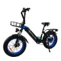 [USA Direct] BAOLUJIE DP-2003 48V 12AH 500W 20*4.0inch Electric Bicycle 30-40KM Max Mileage 120KG Payload Electric Bike