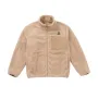 TENGOO HJ-04K 4 Heating Area Warm Comfortable Polar Fleece Stand Up Collar Zipper Jacket Casual Loose Coat