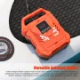22PSI High Pressure Paddle Board Pump Portable 12V Car Electric Air Compressor Support Inflation/Deflation, 3 Working Modes Auto-Off Function with 7 Nozzles for Inflatable Boat Kayak Tent Pool Stand-up Paddle