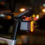 ROCKBROS Bicycle Bluetooth Smart Lock Taillight Dual Function IPX6 Waterproof 5 Lighting Modes Type-C Rear Light Lock for MTB Bike