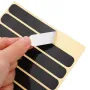 XANES 10PCS Set 8*1cm Invisible Reflective Adhesive Tape Bicycle Helmets Black Car Covering White Scratches Repairing for Bike Scooter