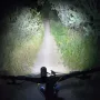 MEROCA 1000Lm Super Brightness Bicycle Headlight 4500mAh Battery Type-C Rechargeable IPX5 Aluminum Alloy Front Light for Night Cycling