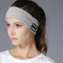 KALOAD Wireless Stereo Bluetooth V5.0 Headphones Headband Charging Removable Washable Sweat-absorbent Sports Bandana Music Knit Eye Mask