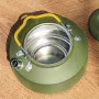 Camping Cookware Set Hiking Picnic Barbecue Pot Portable Outdoor Tableware Kettle Pot Cookset Cooking Pan Bowl Camping Equipment