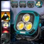 300W COB Camping Light Mutilfunction USB Charging Portable Super Bright Flood Light Emergency Strong Lamp