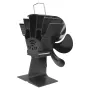 6 Blades Fireplace Fan For Wood Stove Fan Upgrade Designed Silent Operation Eco Friendly Heat Fan