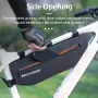ROCKBROS Waterproof Bike Bag 3L Large Capacity Dirt-resistant Cycling Top Front Tube Frame Bag Bicycle Equipment for MTB Road Bicycle