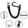 ZANLURE 5Pcs 22cm Pull Elastic With Anti-lost Hand Rope Grab Retention Elastic Cable Protection Flexible Fishing Tool