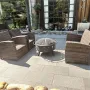[USA Direct] Fireplace with Spark Screen Poker for Bonfire Patio Backyard Garden Picnic Fire Pit 30in Fire Pits for Outside Wood Burning Outdoor, 8010