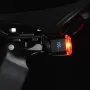 BENGGUO Smart LED Digital Display Bike Taillight Brake Sensing IPX6 Waterproof 500mAh Long Battery Life USB Charging Warning Safety Warning Back Light for Night Cycling