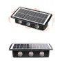 LED Solar Wall Light Outdoor Up and Down Garden Lamp for Home Porch Fence Stairs Wall Backyard Luminous Lighting
