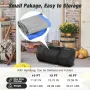 WARMOUNTS 13 ft Air Track Tumbling Mat Inflatable Air Gymnastics Training Mats 4'' Thick Tumble Track with Electric Pump for Home Gym Cheerleading Water Outdoor