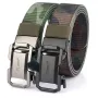 TUSHI 120cm Military Tactical Belt Tight Sturdy Nylon Heavy Duty Hard Self-buckle Belt for Outdoor Camping Hiking Adventure