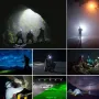 LED Motion Sensor Headlight Rechargeable 4 Light Modes COB Work Light Waterproof Running Fishing Head Torch Induction Headlamp