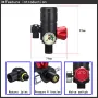 DCCMS 1L Mini Scuba Diving Tank Set Provide 10-15 Minutes Of Breathing Time Aluminum Oxygen Tanks Diving Equipment Snorkeling with Adapter Diving Goggles Strap Bag Pump Handbag
