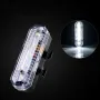 5LED Mountain Road Bicycle Taillight Cycling Equipment Night Riding Warning Light USB Charging Bike Taillight