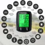 Cansses CNC Bicycle Speedometer Wired Touchscreen Waterproof 80g Lightweight Bike Computer Backlit for Day/Night Cycling