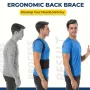Adjustable Back Support Belt Back Posture Corrector Shoulder Lumbar Spine Support Back Protector