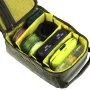 Portable Fishing Bag Multiple Compartments Fishing Line Reel Lure Hook Storage Handbag Large Capacity Fishing Storage Bags