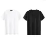 Supield Super Hydrophobic T-Shirt 89.9% Polyester Fiber Comfort Anti-Stain Elastic Sleek Round Neck Design for Outdoor Travel Biking