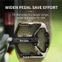 WEST BIKING DU Bearing Bicycle Pedal Anti-slip Cycling Pedal Ultralight Aluminum Alloy for MTB Bike Road Bike