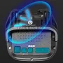 300W Strong COB Camping Light Mutilfunction Portable Camping Flood Light USB Charging Emergency Flashlight W893-3 Built-in Battery+Hook
