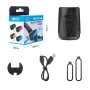 BENGGUO 2 trong 1 Còi điện gắn tay lái xe đạp báo động chống trộm lớn 120dB Sạc USB Chống nước IPX5 Chờ 60 ngày Chuông cảnh báo an toàn cho xe đạp khi đi xe đạp