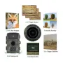 12MP Yaban Hayatı İz Avcılığı Kamerası 4K Piksel Fotoğraf 1080P HD Video IP66 Su Geçirmez 10m Tetik Mesafesi Kablosuz Gözetim Takip Kamerası Açık Hava Fotoğrafçılığı İçin