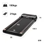 [USA Direct] FYC JK30F-9 Under Desk Treadmill 2.5HP Power Motor 6km/h Max Speed 100KG Weigh Capacity APP Control bluetooth Music LED Display Installation-free Running Fitness for Home Gym Workouts