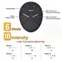 Bominfit EMS Smart Abdominal Muscle Stimulator 6 Modes EMS Training Arm Hip Exercise Belt for Home Gym Office Fitness