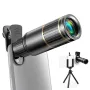 IPRee 22X Monoculars Metal Telescope Lens Concert HD Mobile Phone Camera Telescope for Hiking Camping Wildlife Observation Moon Sports Game Concert Watching