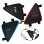 Bike Bicycle Bag Front Tube Frame Handlebar Waterproof Cycling Bags Triangle Pouch Frame Holder Bicycle Accessories