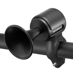 ROCKBROS EH-2PLUS 120dB Electronic Bicycle Bell Ring High Sound IPX4 Waterproof Horn Cycling Safety USB Charging Mini Bike Alarm Warning Bell for Road Mountain Electric Kids Bike
