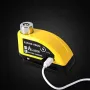 Bike Alarm Disc Brake Lock Security Anti-theft Type-C Rechargeable Large Capacity Battery Waterproof Aluminum Alloy Wheel Lock with 110dB Horn for Motorcycle Scooter