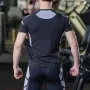 TENGOO Quick Dry Fitness T-Shirt 90% Polyester Breathable Pure Color Fashion Lightweight Training Short Sleeve for Cycling Running Workout