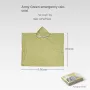2 Person Emergency Shelter Bivy Survival Tent Kit Mylar Tube Tent Sleeping Bag Waterproof Outdoor SOS Thermal Blanket Reusable