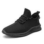 TENGOO Men's Running Shoes Antibacterial Ultralight Breathable Sports Shoes Walking Shockproof Casual Sneakers for Outdoor Jogging Climbing Cycling